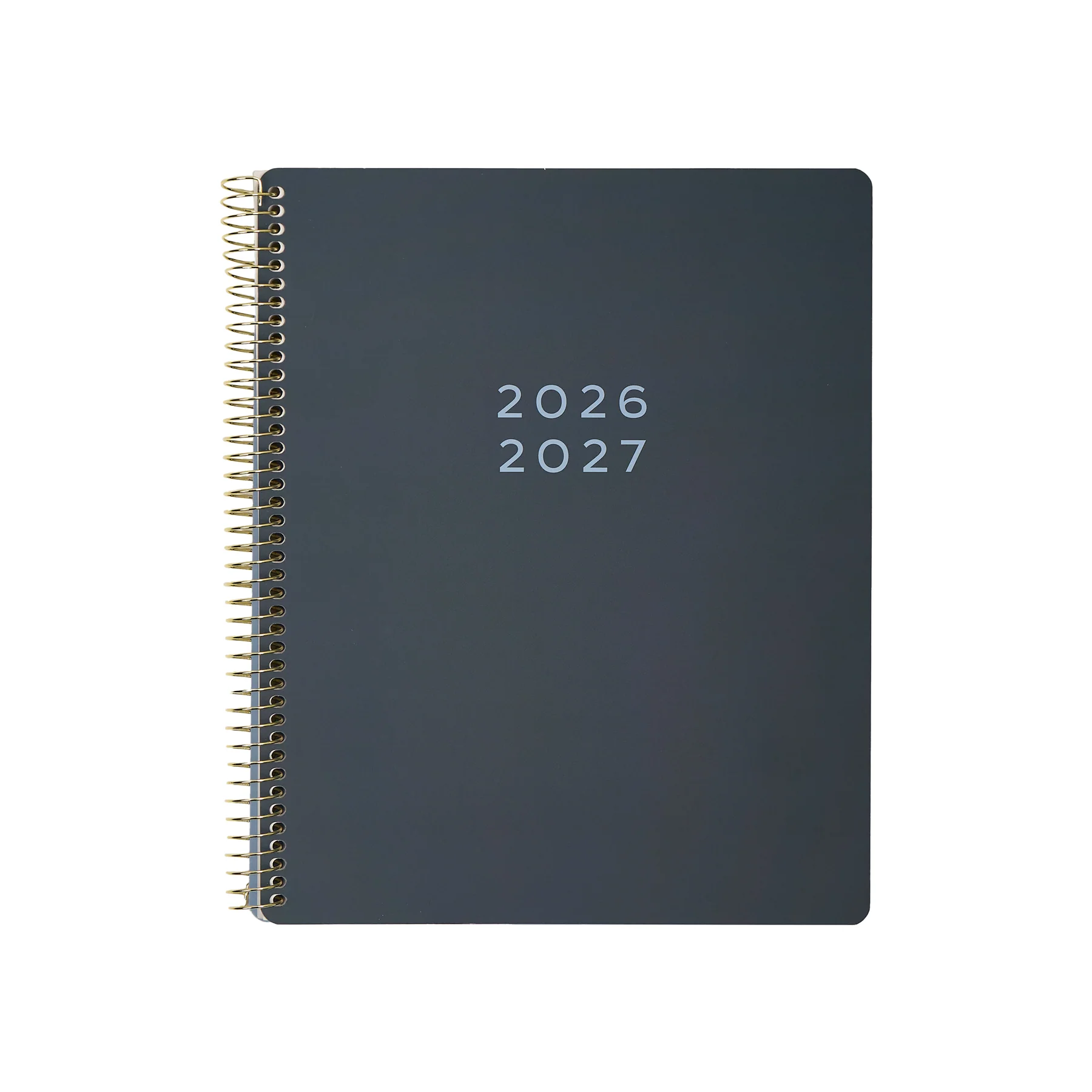 2026–2027 GO BIG Navy Large Print Spiral Planner - Large Dashboard Layout - 15 Months