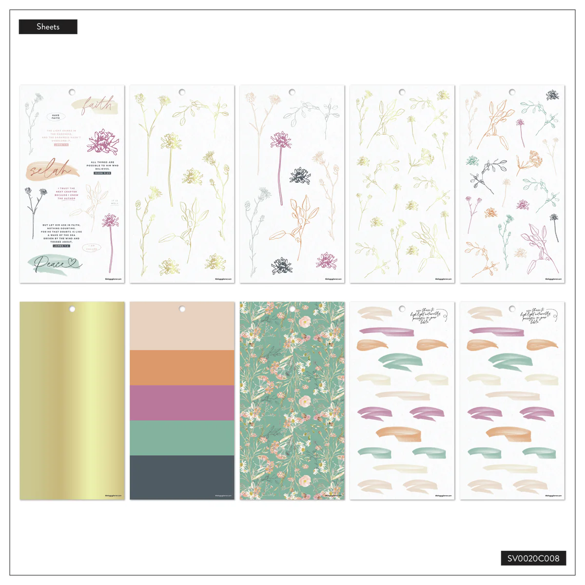 Flourish in Faith - Value Pack Stickers - Image 20