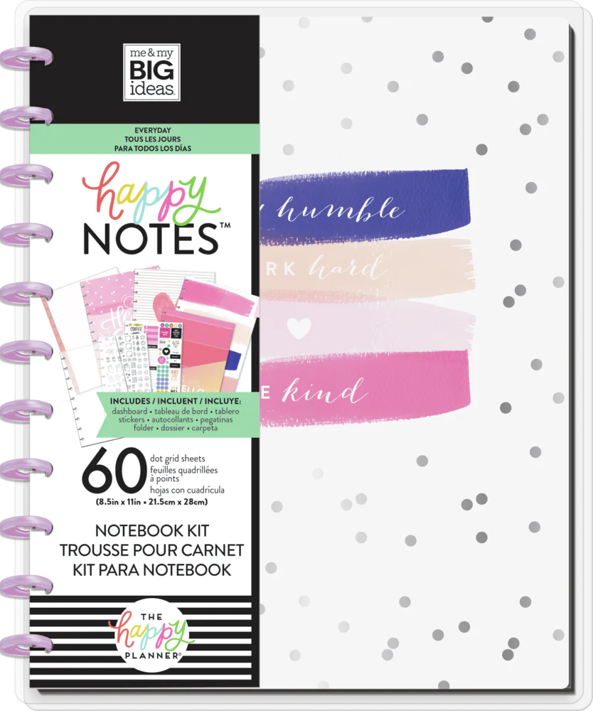Happy & Humble - Dot Grid Classic Notebook Kit