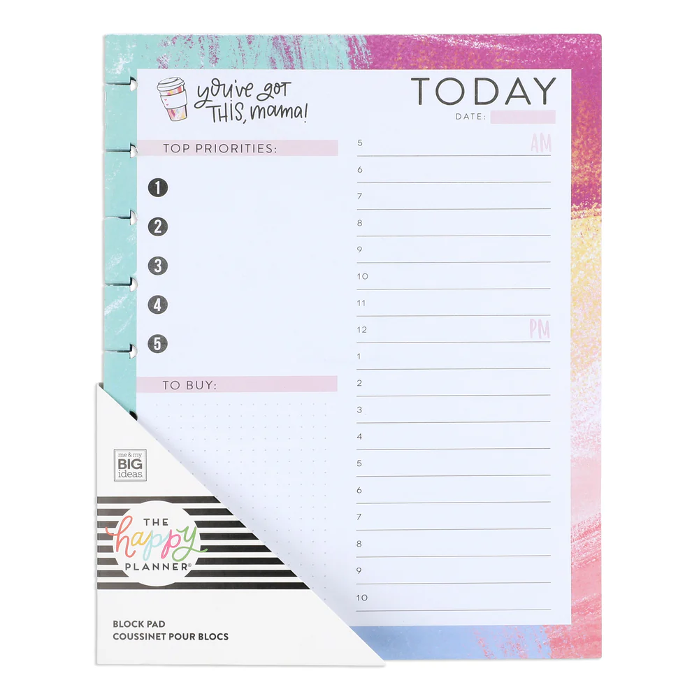 Classic Block Paper Pad - Mom
