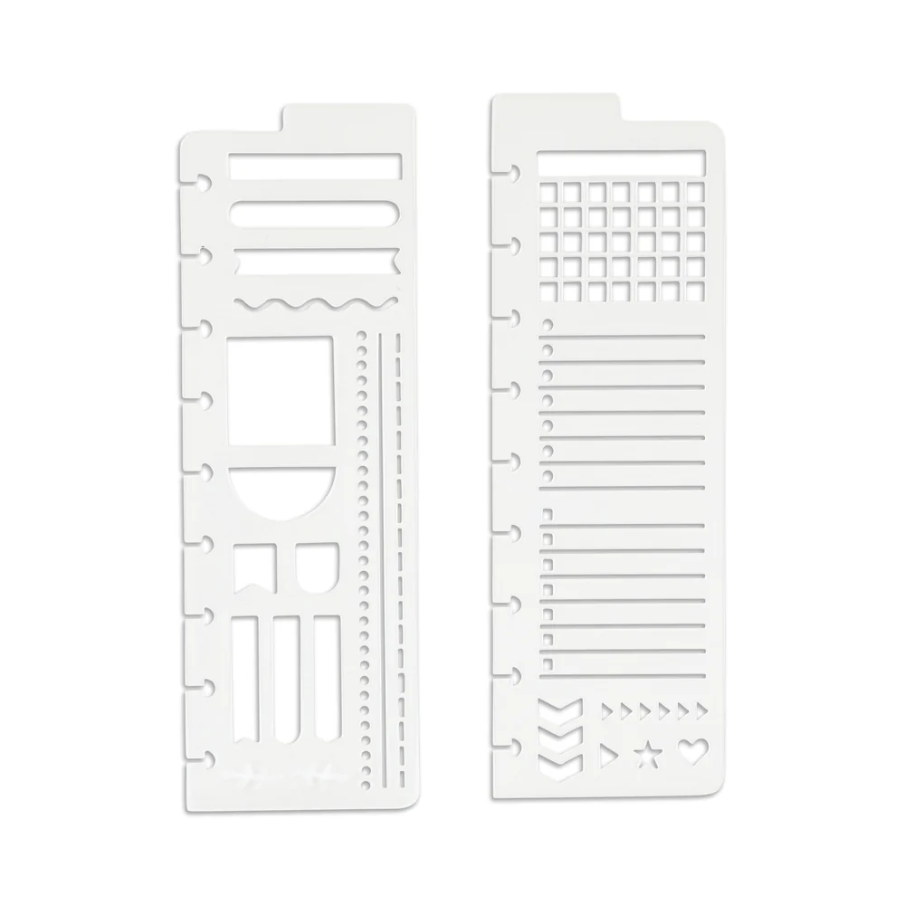 Journaling Joy Snap-In Stencil Bookmarks - 2 Pack