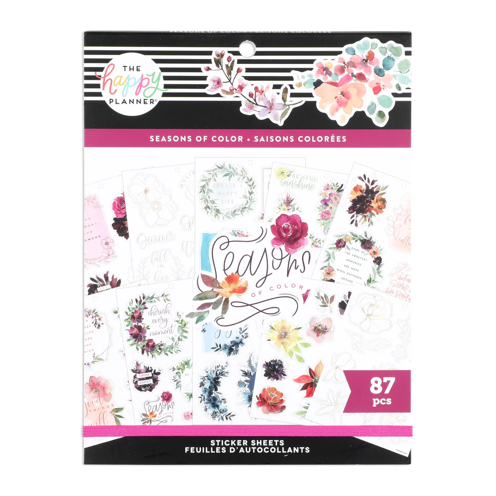 Large Value Pack Stickers - Seasonal Watercolor