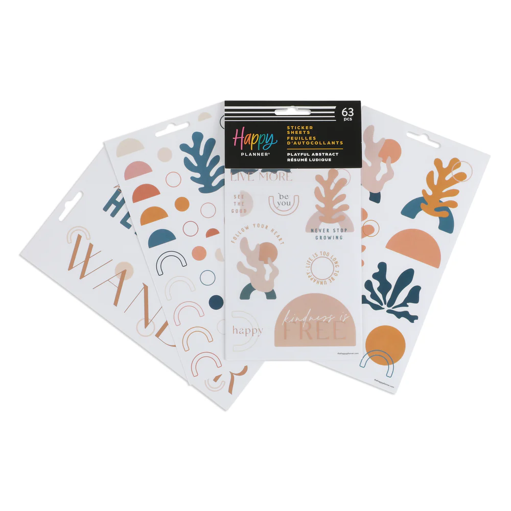 Playful Abstract - 5 Sticker Sheets - Image 2