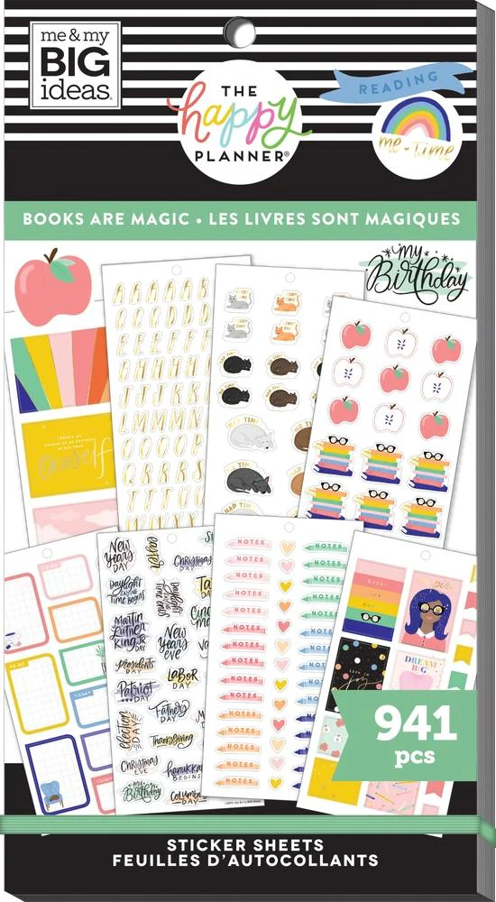 Value Pack Stickers - Books Are Magic
