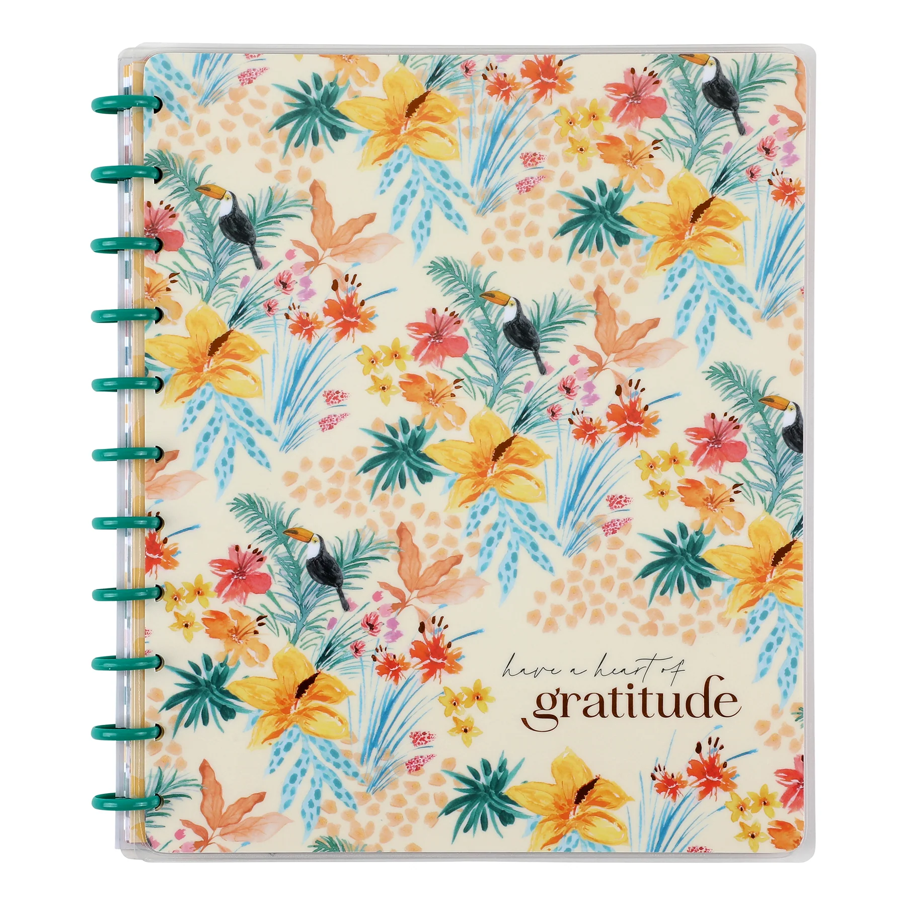 Wild Jungle - Dotted Lined Big Notebook - 60 Sheets